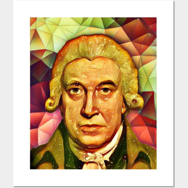 James Watt Snow Portrait | James Watt Artwork 15 Wall Art by JustLit